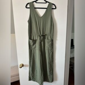 Olive green Old Navy jumpsuit